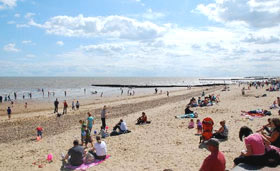Clacton beach