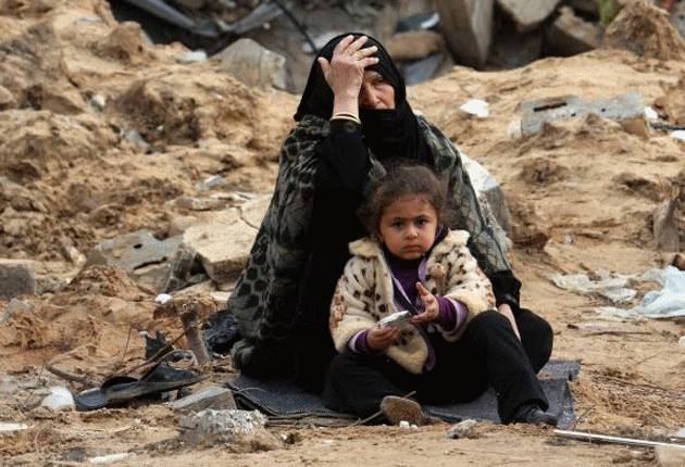 Gaza ruins 100